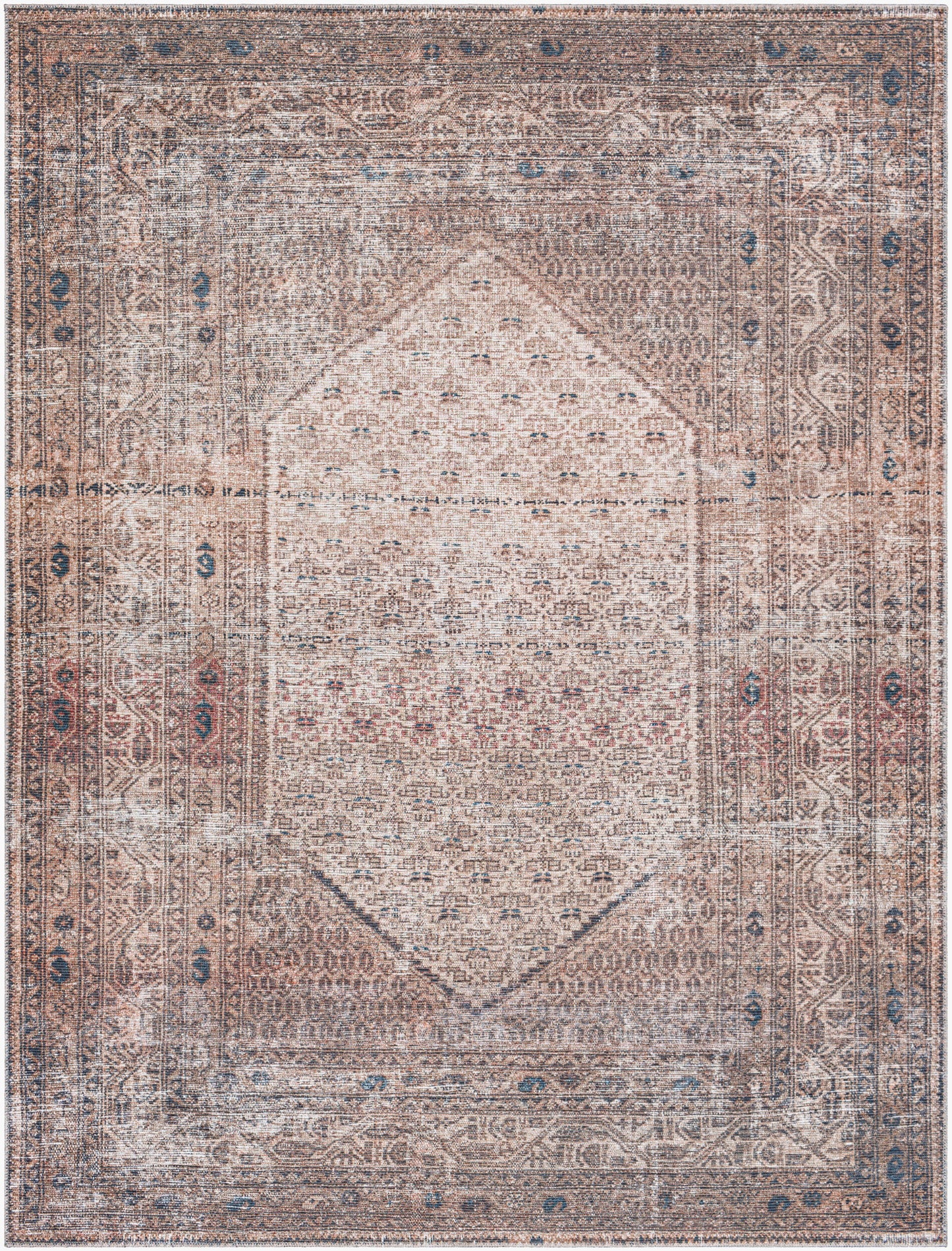 Surya Colin CLN-2312 Dark Blue Traditional Machine Woven Rug
