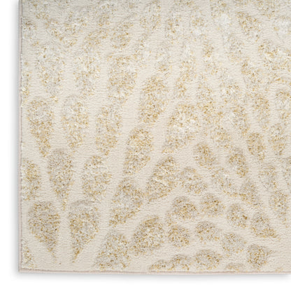 Nourison Home Ambiance  Ivory Gold  Contemporary