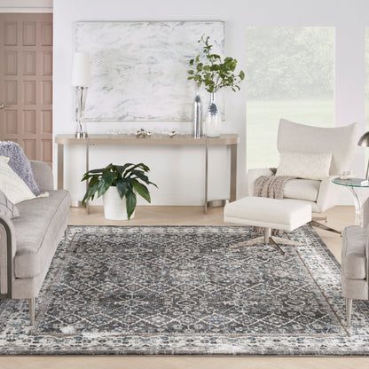 Nourison Home American Manor  Grey Ivory  Traditional