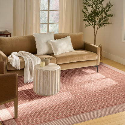 Nourison Home Nordic  Brick Ivory  Contemporary