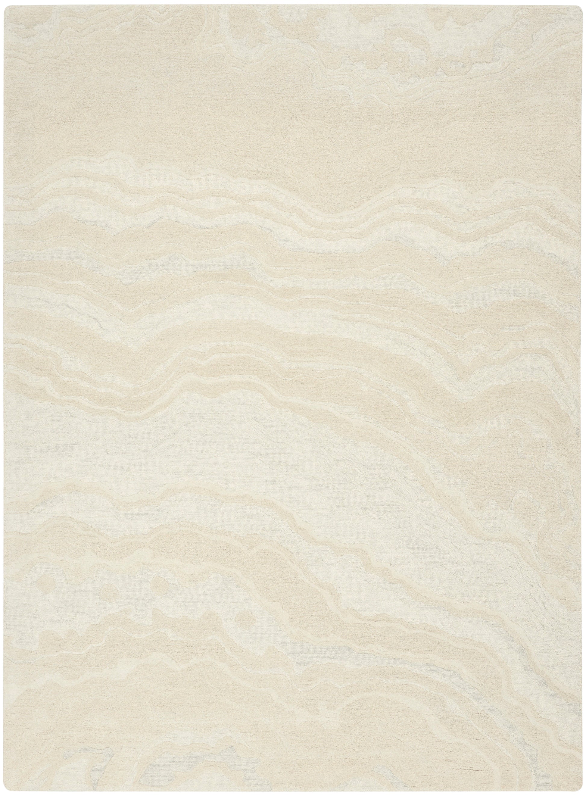 Nourison Home Graceful  Ivory  Contemporary
