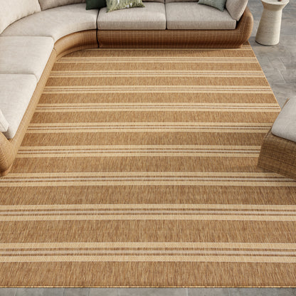 Nourison Home Horizon Indoor/Outdoor  Natural  Contemporary