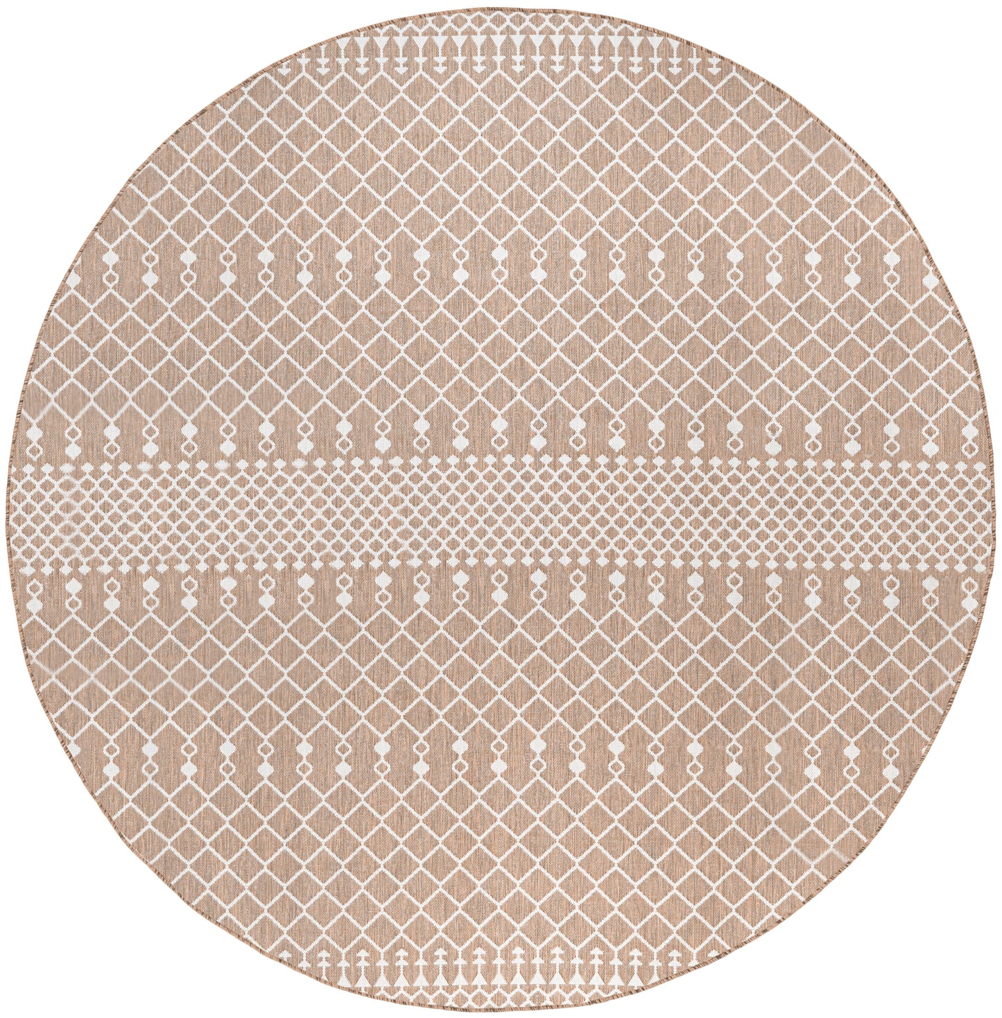 Nourison Home Positano POS02 Beige Contemporary Power-loomed Rug