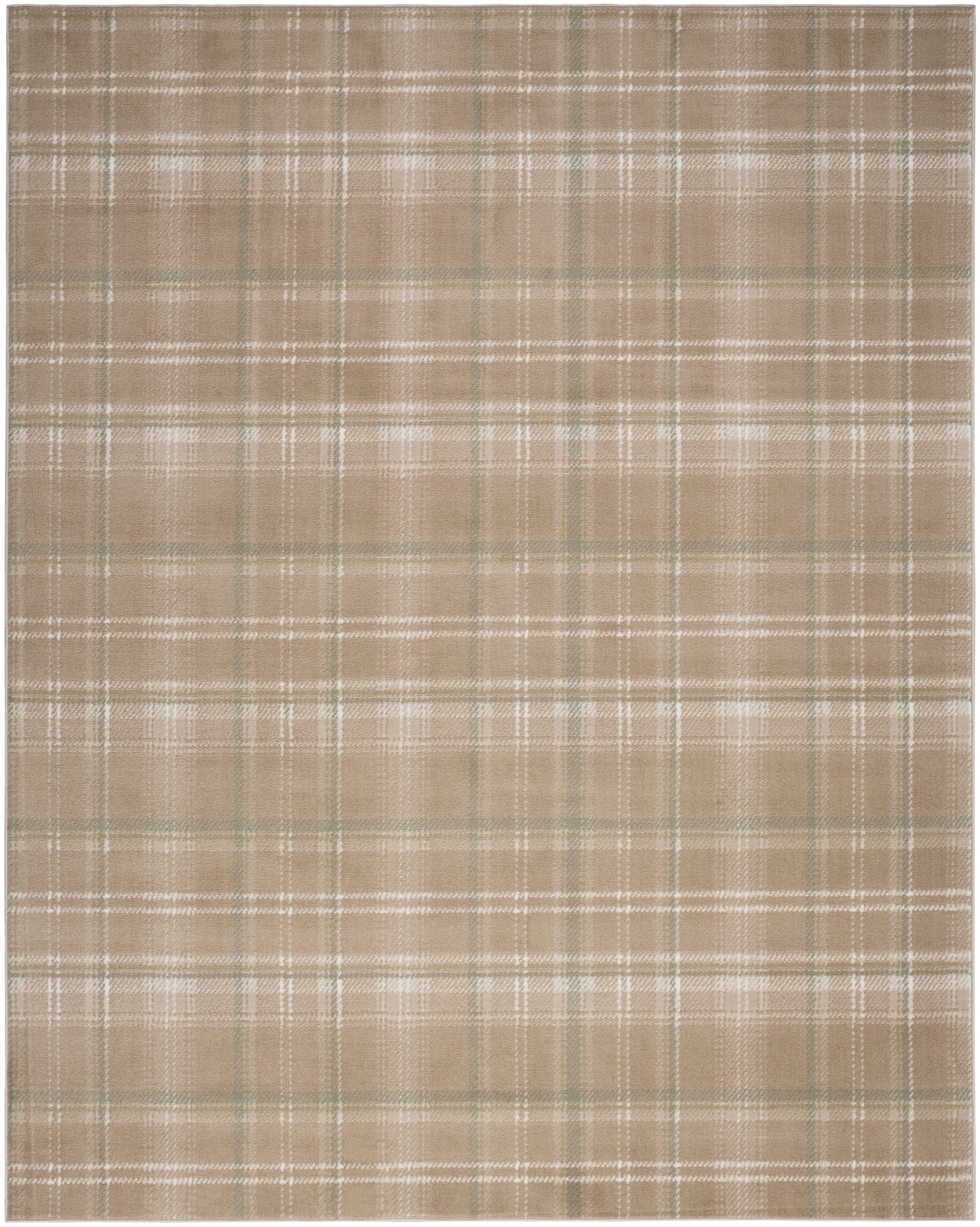 Nourison Home Grafix GRF03 Taupe Contemporary Power-loomed Rug