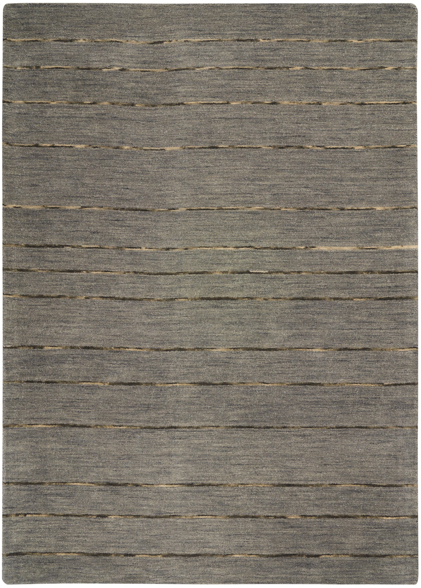 Calvin Klein Halo HAL01 Charcoal Contemporary Loomed Rug