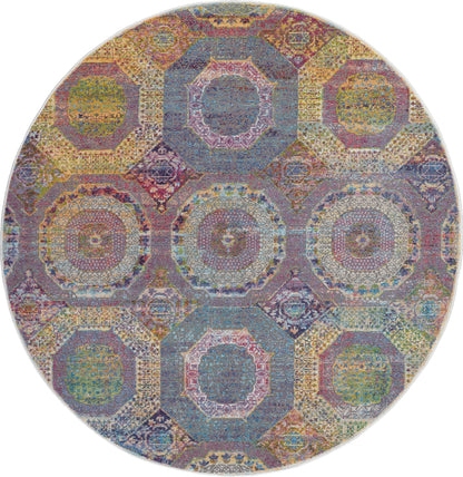 Nourison Home Ankara Global ANR05 Multicolor Transitional Power-loomed Rug