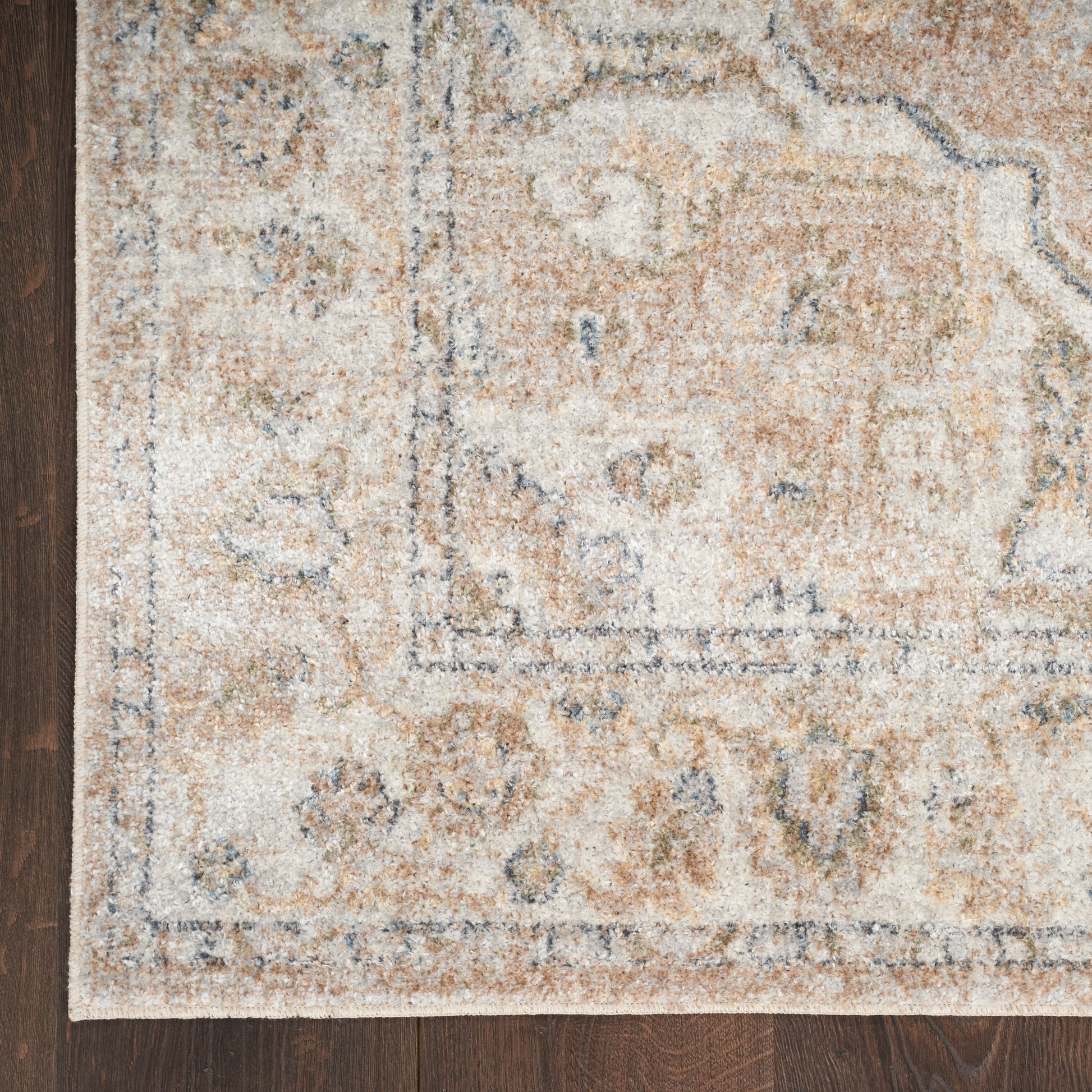 Nourison Home Astra Machine Washable  Beige  Traditional