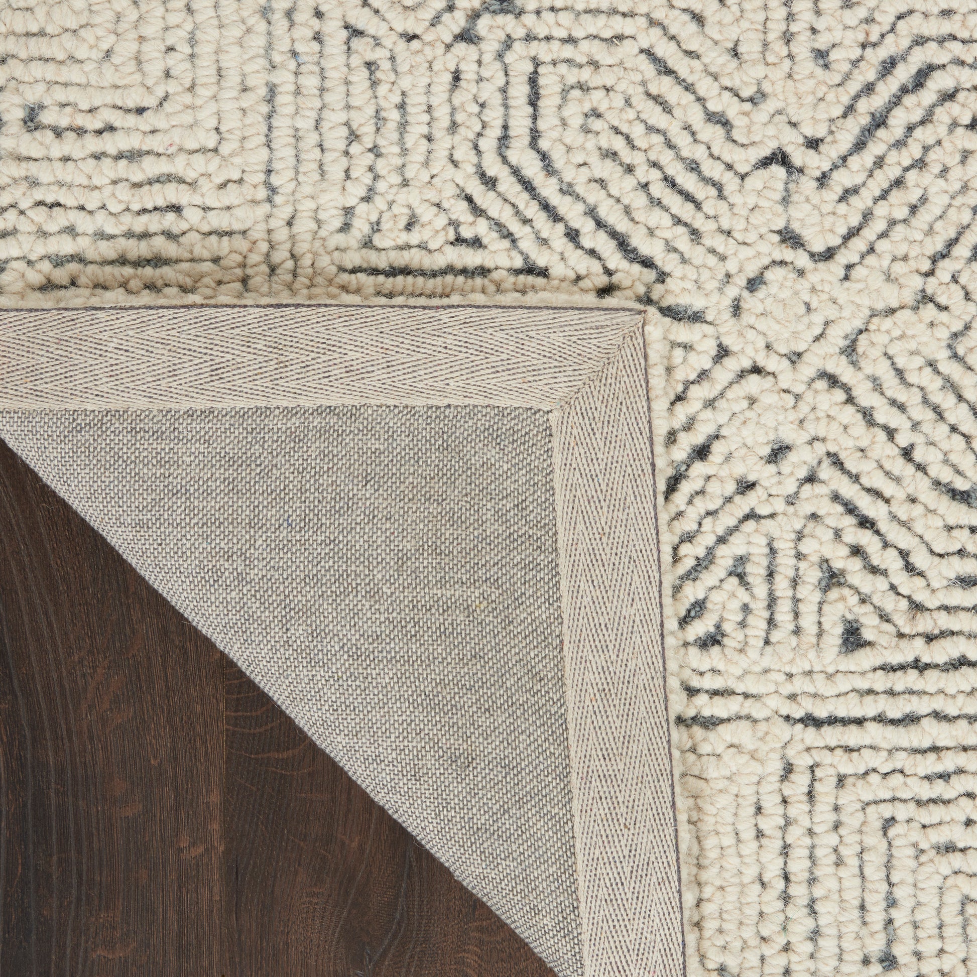 Nourison Home Colorado  Ivory Navy  Contemporary