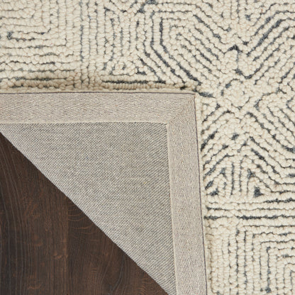 Nourison Home Colorado  Ivory Navy  Contemporary