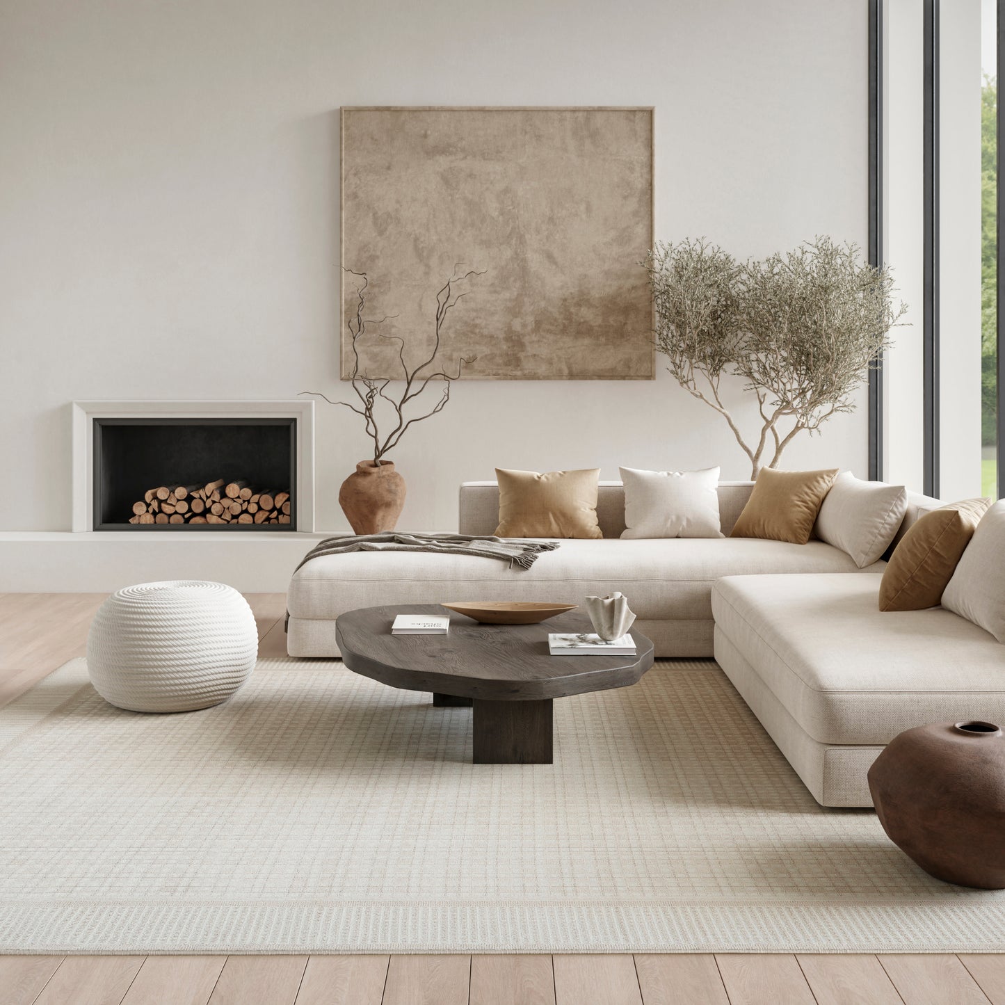 Nourison Home Nordic  Ivory  Contemporary