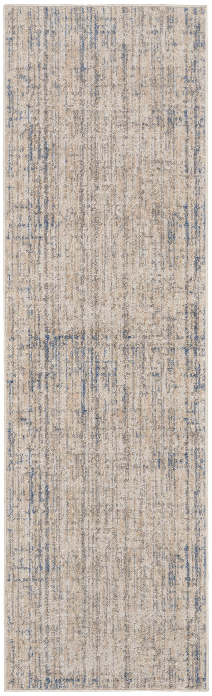 Calvin Klein River Flow RFV04 Beige Grey Contemporary Power-loomed Rug