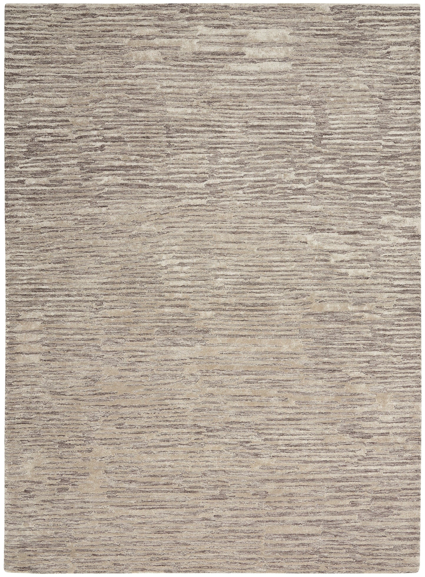 Calvin Klein CK010 Linear LNR01 Grey Contemporary Hand Tufted Rug