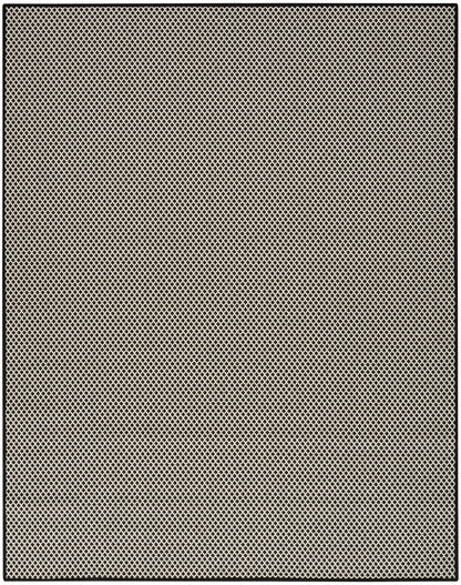Nourison Home Courtyard  Black White  Contemporary