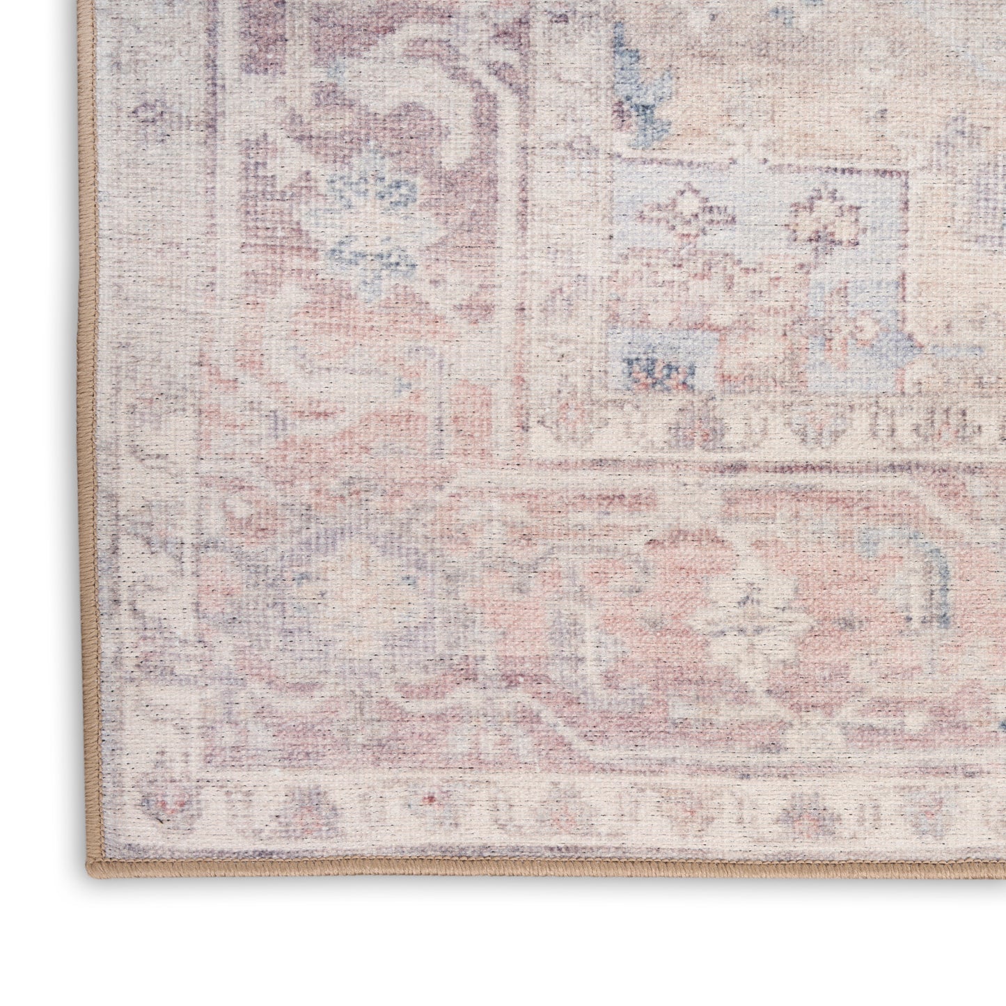 Nourison Home Vintage Washables  Light Blue  Traditional