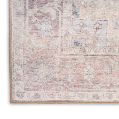 Nourison Home Vintage Washables  Light Blue  Traditional