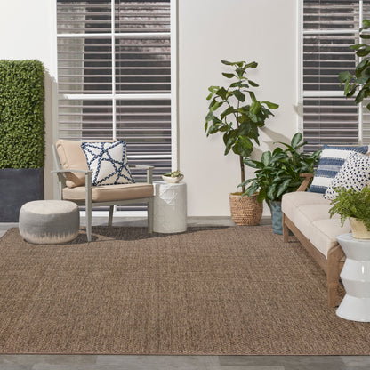 Nourison Home Tulum  Brown  Contemporary
