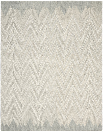 Nourison Home Interlock  Teal  Contemporary