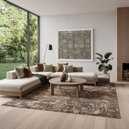 Nourison Home Dekor  Brown  Contemporary