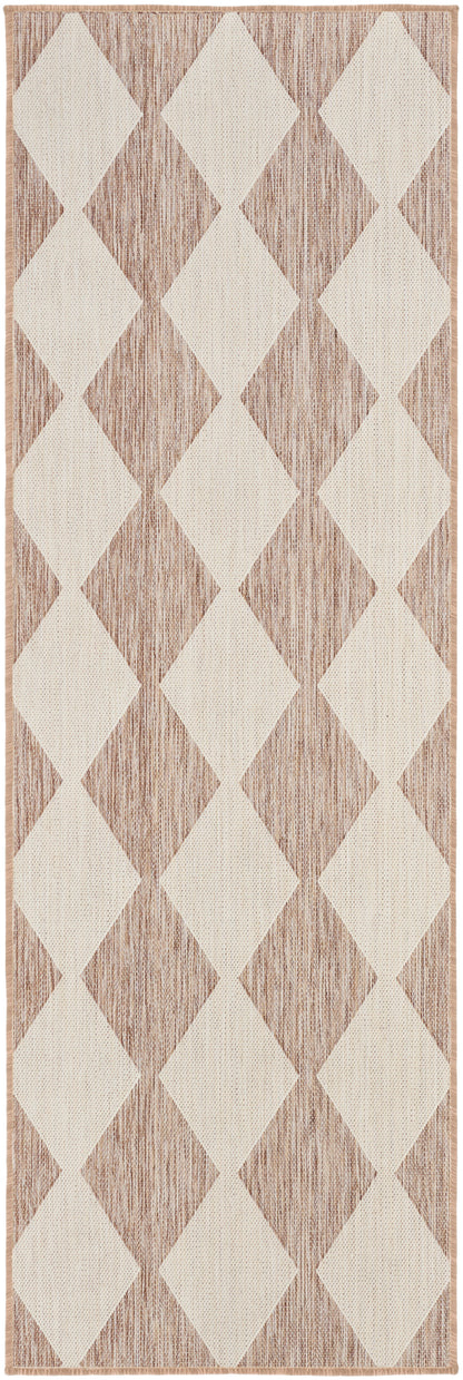 Nourison Home Positano POS04 Beige Contemporary Power-loomed Rug