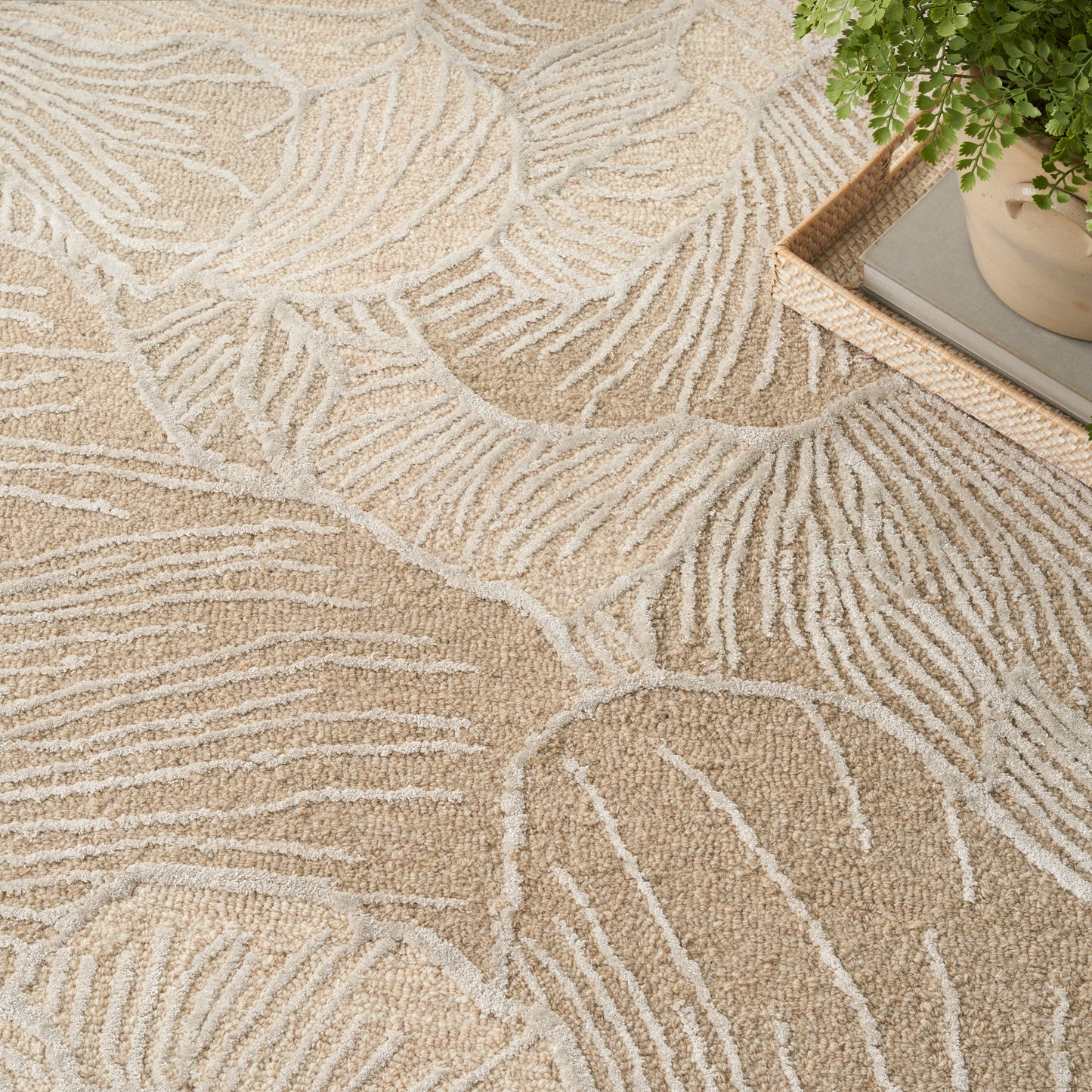 Nourison Home Avra  Taupe  Contemporary