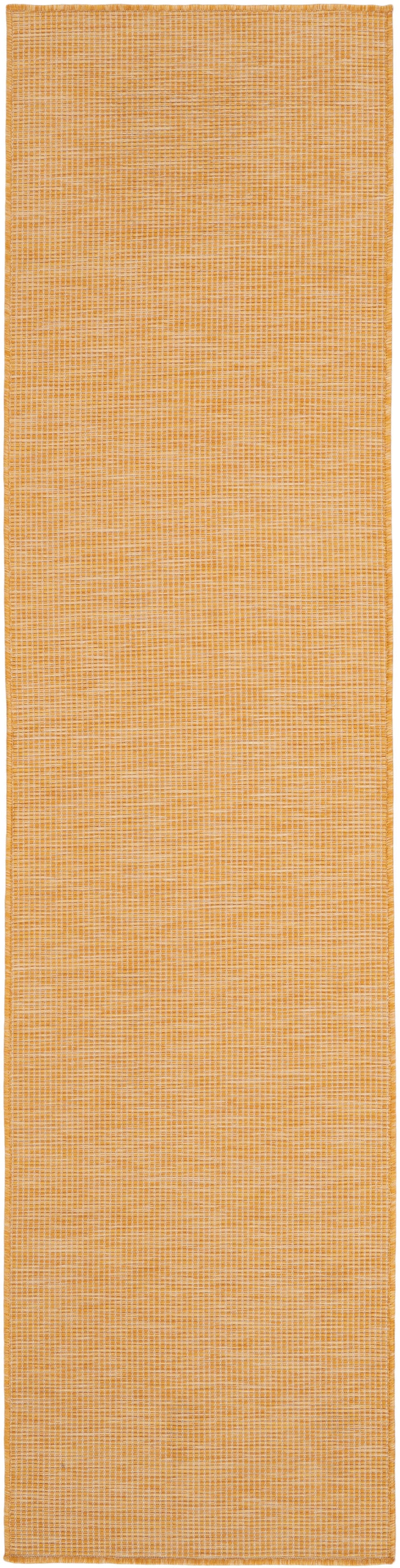 Nourison Home Positano POS01 Yellow Contemporary Power-loomed Rug
