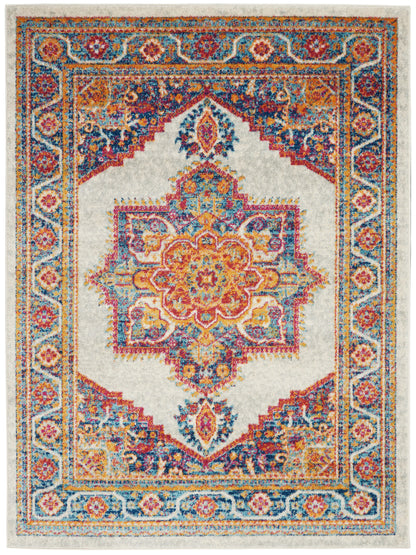 Nourison Home Persian Vintage PRV01 Ivory Multi  Power-loomed Rug