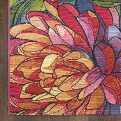 Nourison Home Color Splash  Multicolor  Contemporary