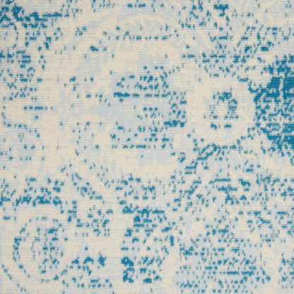 Nourison Home Jubilant  Blue  Transitional