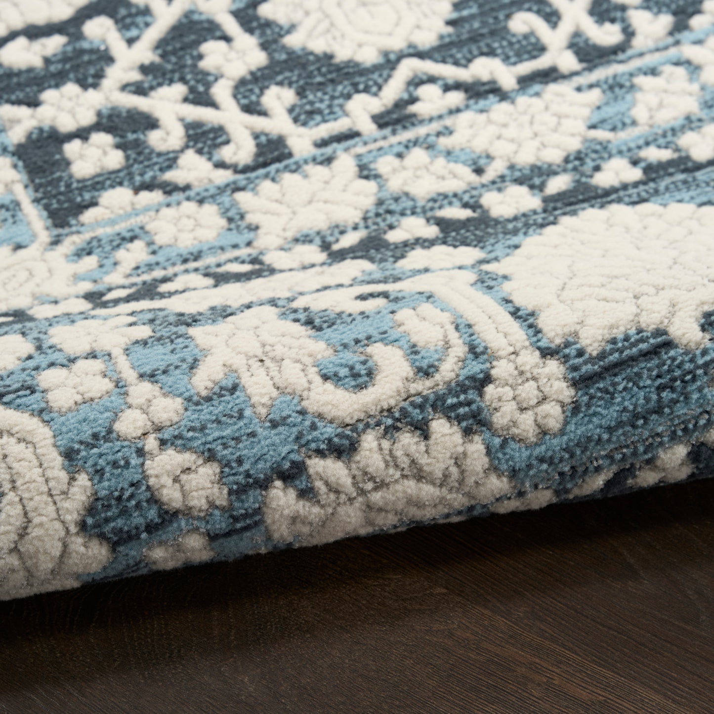 Nourison Home Grace  Blue  Traditional