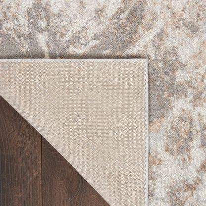 Nourison Home Elation  Ivory Grey  Contemporary