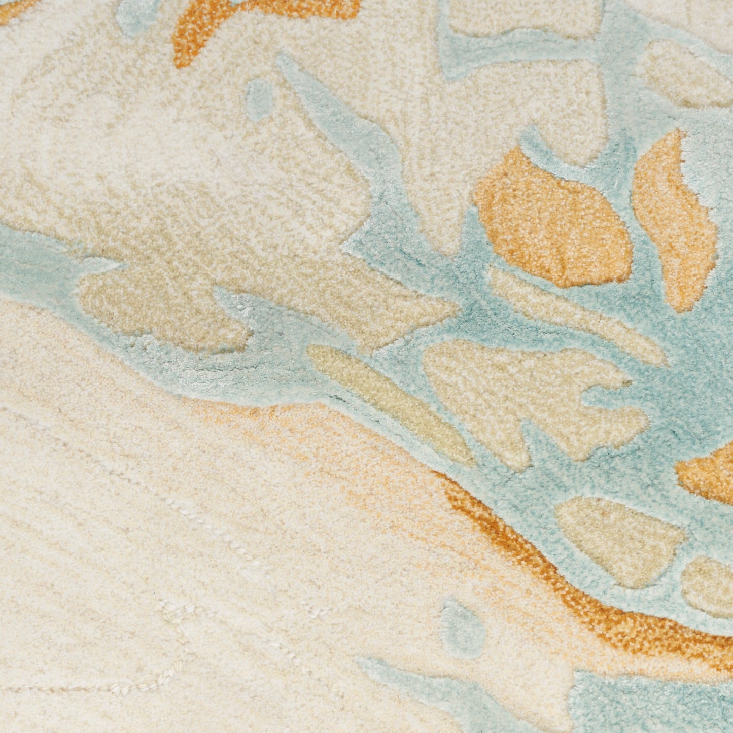 Nourison Home Prismatic  Sand Blue  Contemporary