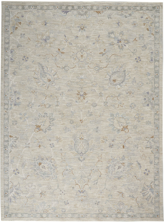 Nourison Home Infinite  Light Grey  Traditional