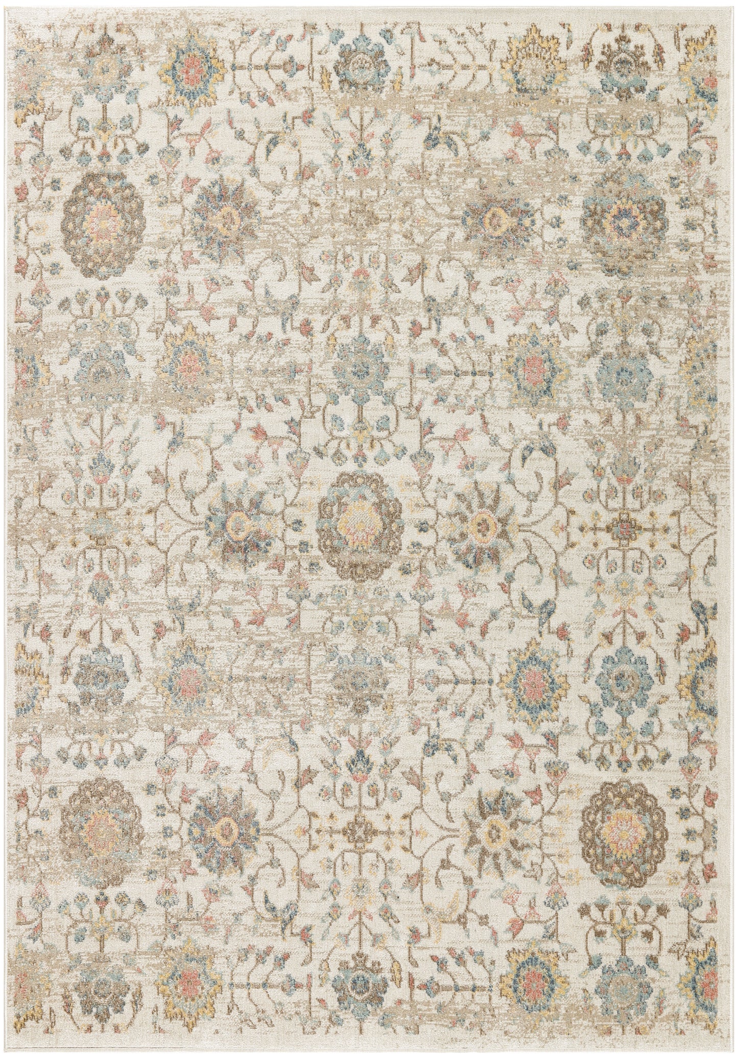 Nourison Home Washable Decor  Beige  Traditional