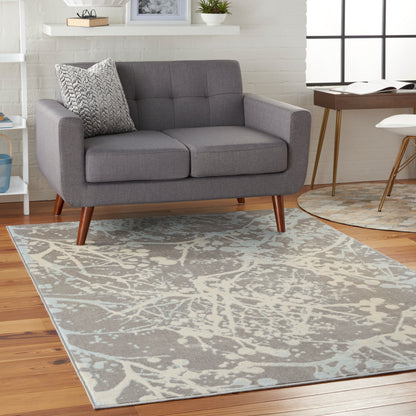 Nourison Home Jubilant  Grey  Contemporary