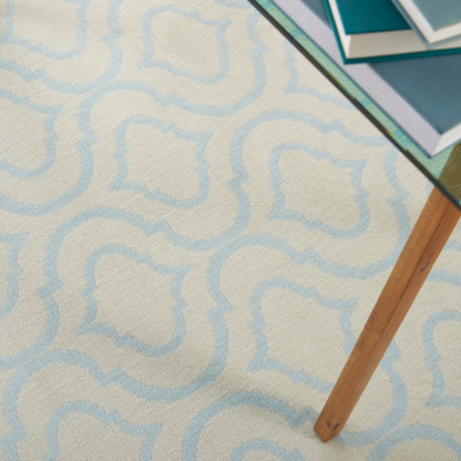 Nourison Home Jubilant  Ivory Blue  Transitional