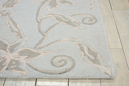 Nourison Home Fantasy  Aqua  Transitional