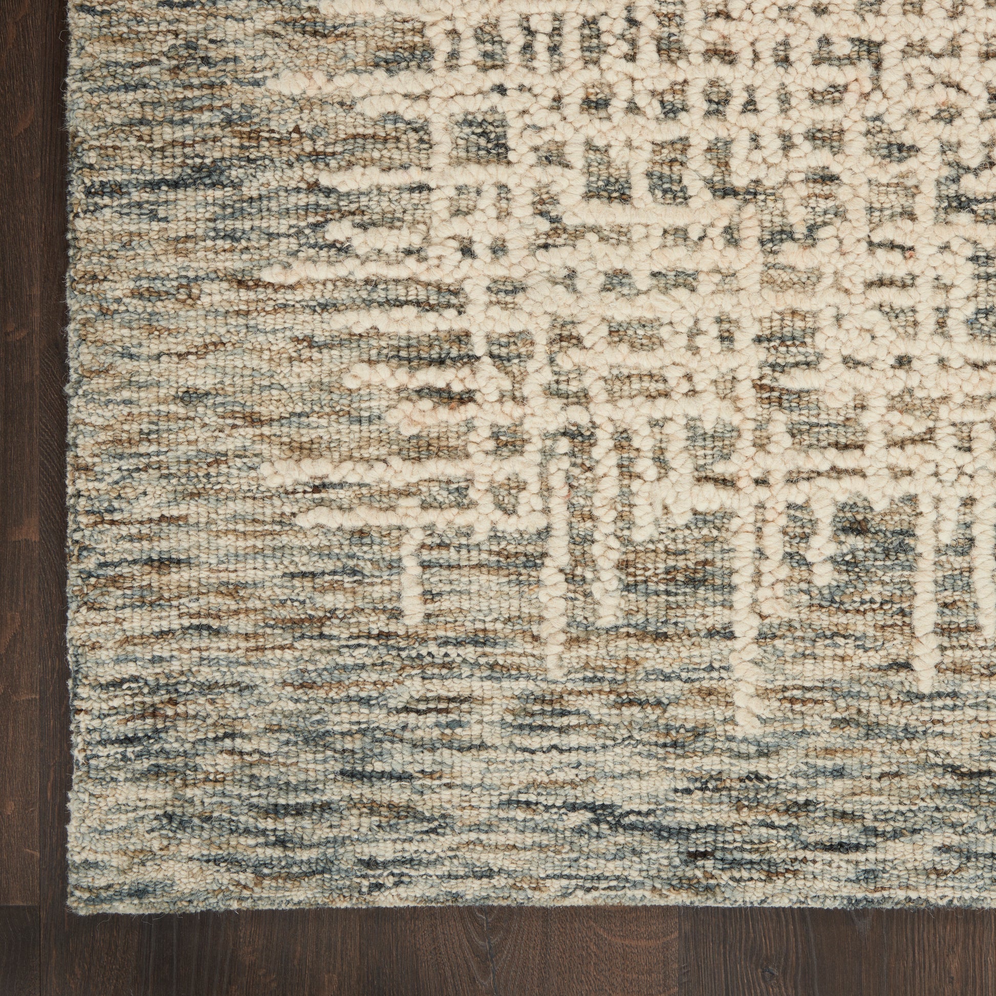 Nourison Home Colorado  Ivory Multicolor  Contemporary