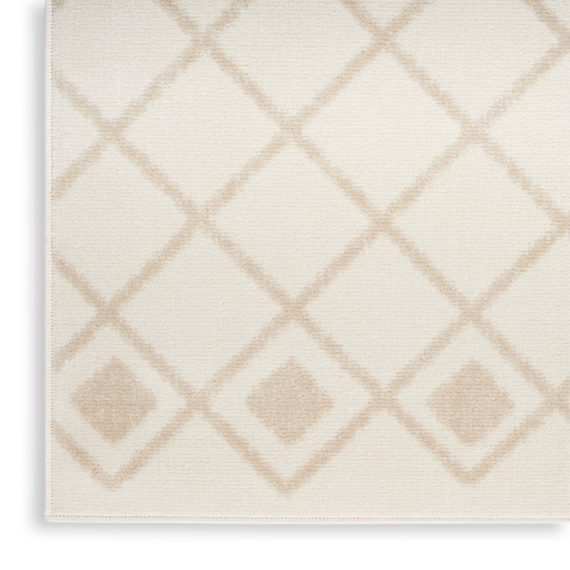 Nourison Home Grafix  Ivory Beige  Transitional
