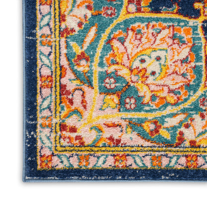 Nourison Home Passion  Navy Multicolor  Transitional