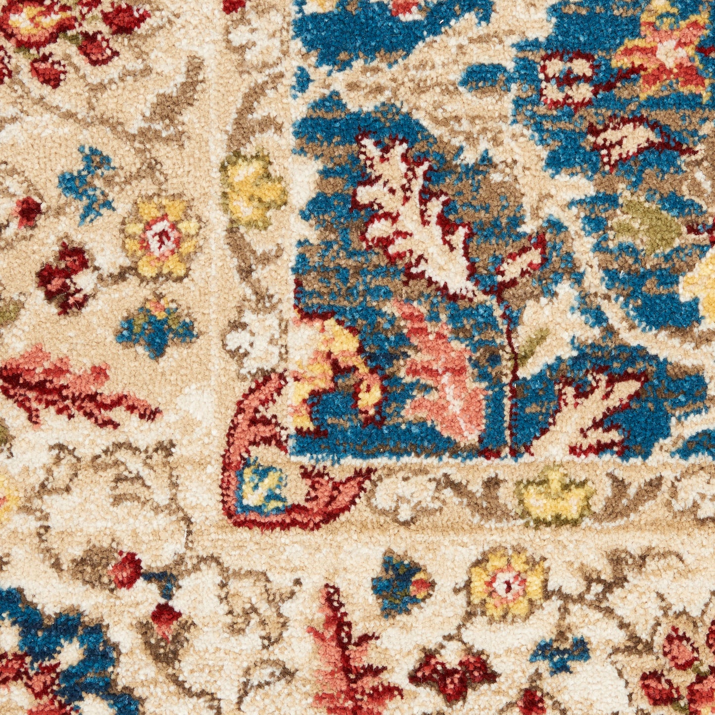 Nourison Home Karisma  Blue Ivory  Traditional