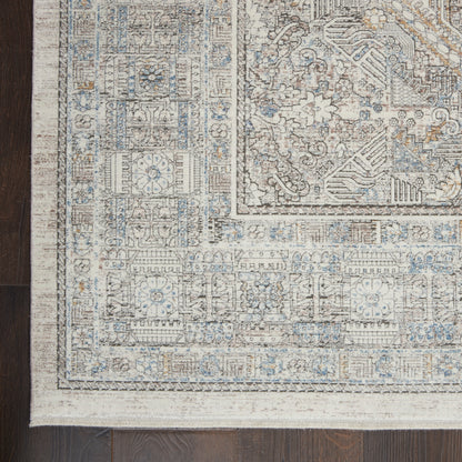 Nourison Home Starry Nights  Cream Grey  Traditional
