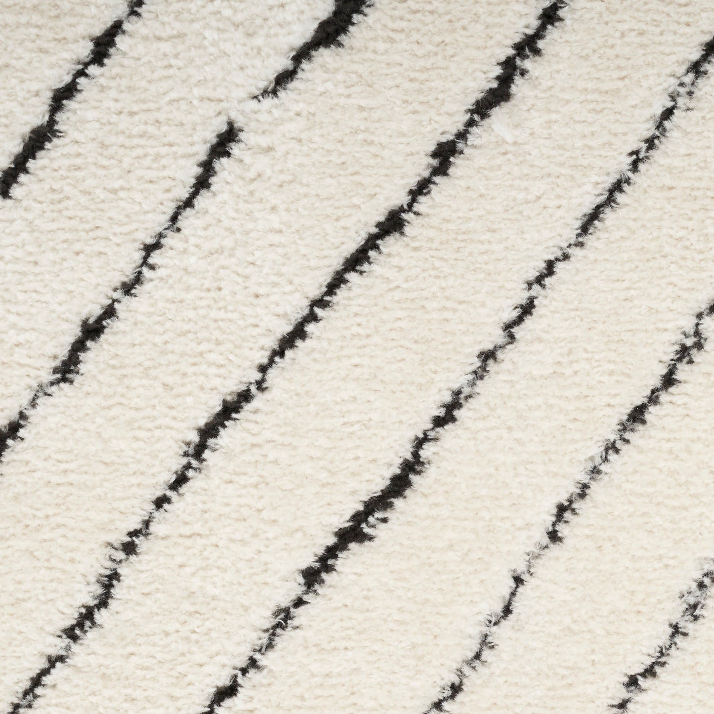 Nourison Home Modern Comfort  Ivory Black  Contemporary