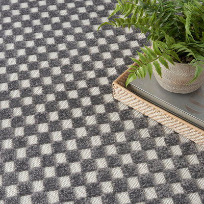 Nourison Home Care Free  Grey  Contemporary