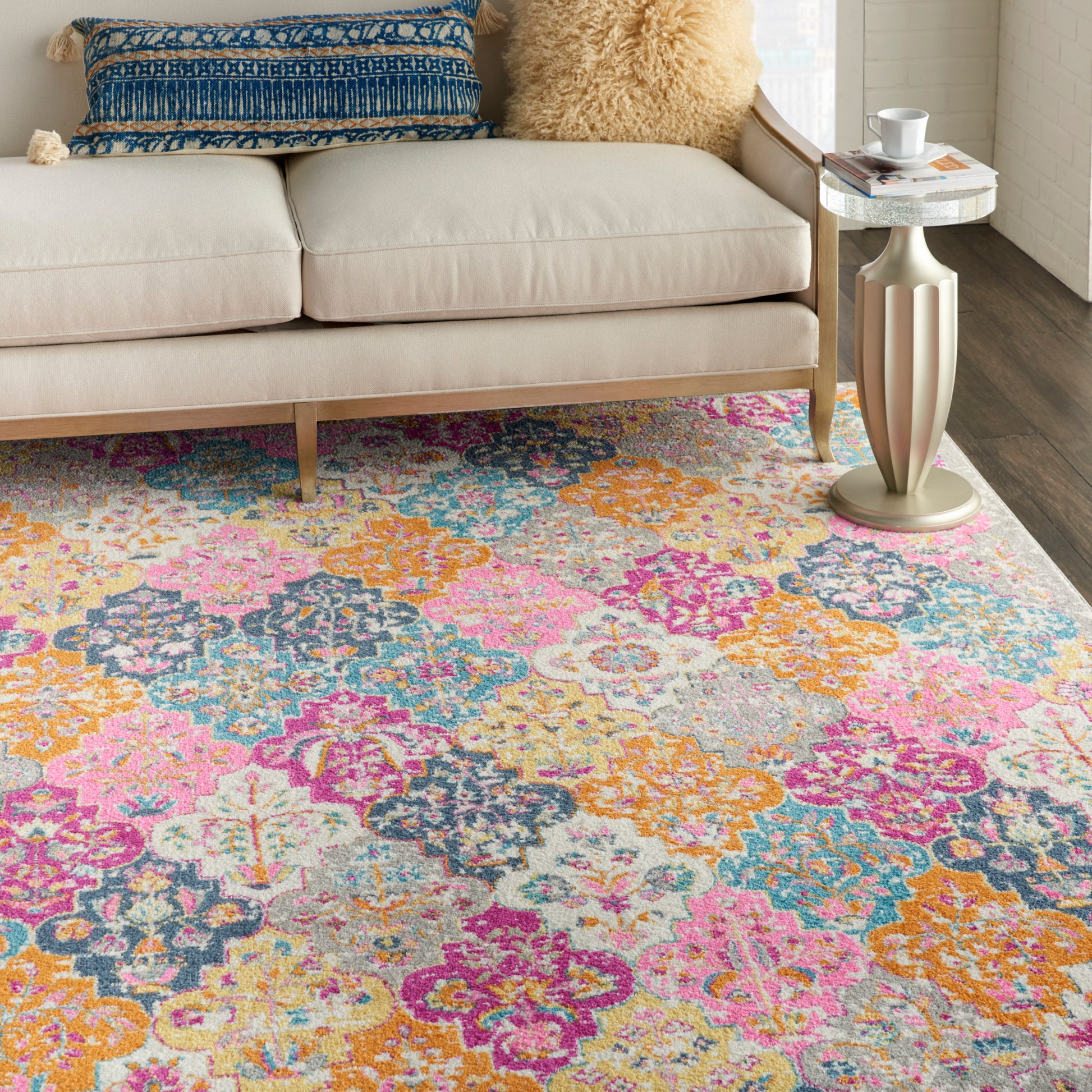 Nourison Home Passion  Multicolor  Transitional