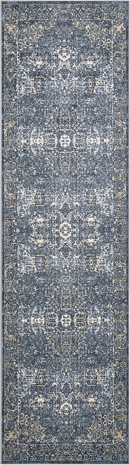 Nourison Home Malta MAI01 Navy Traditional Power-loomed Rug