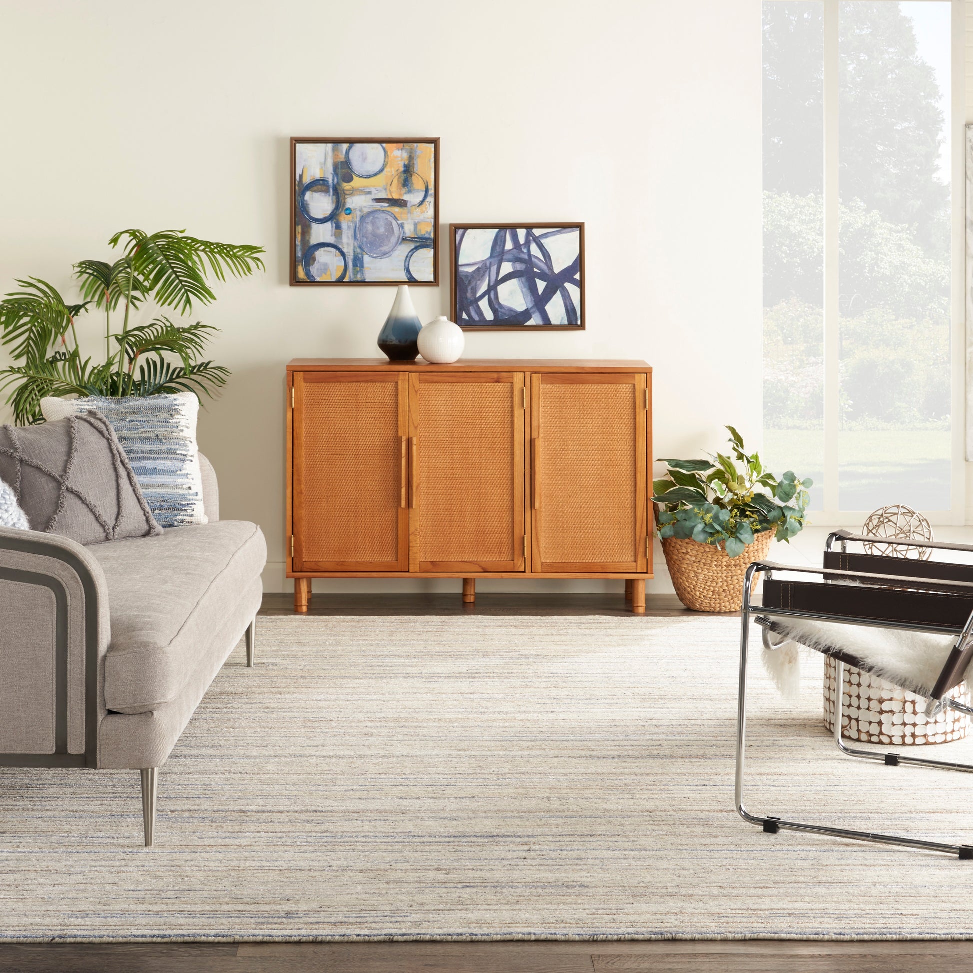 Nourison Home Plateau  Ivory  Contemporary