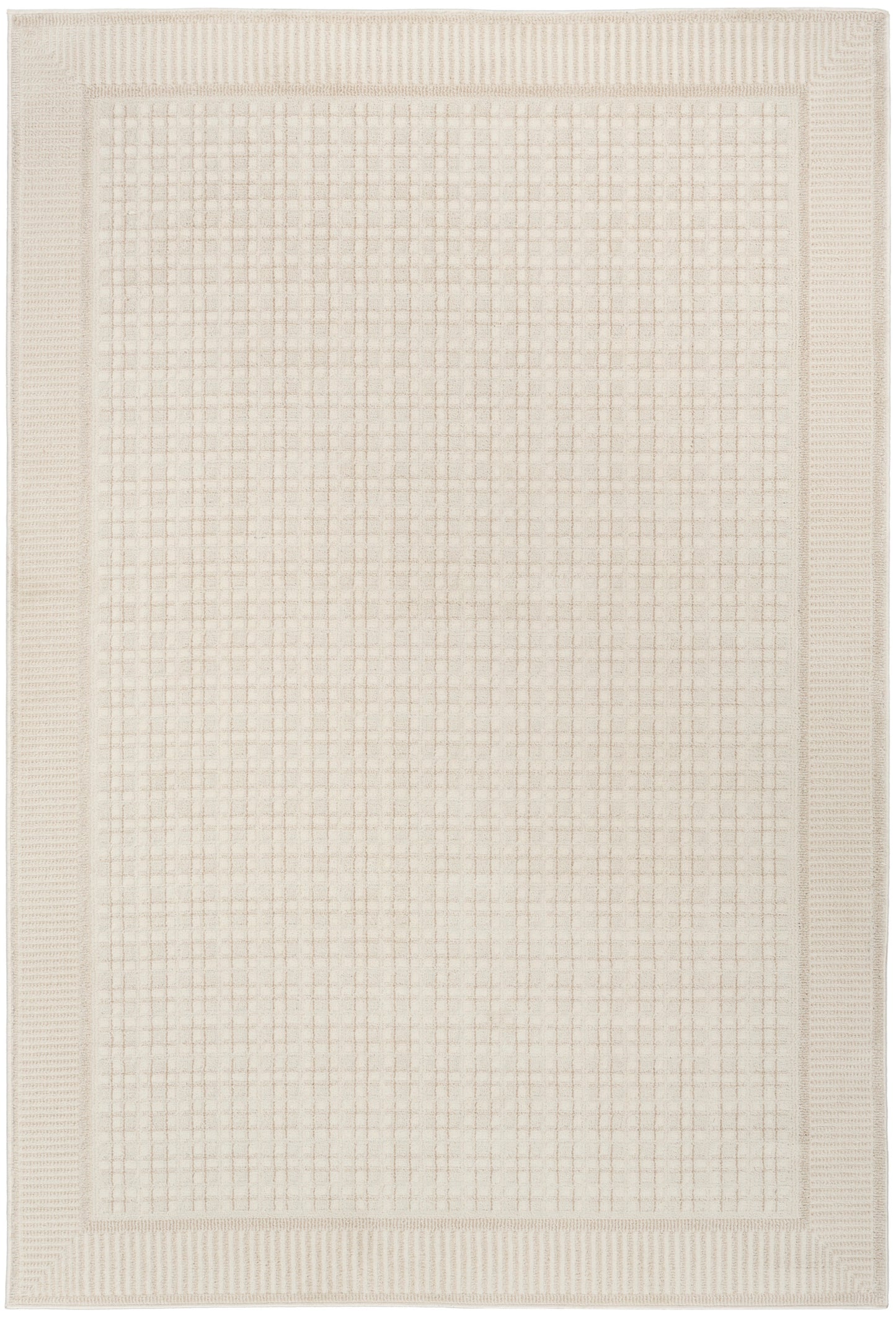 Nourison Home Nordic NRC03 Ivory Contemporary Power-loomed Rug