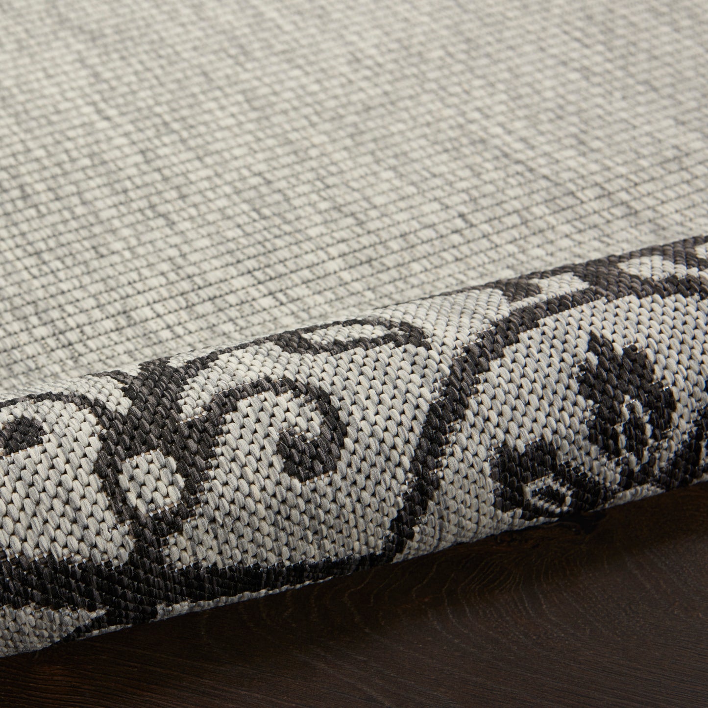 Nourison Home Country Side  Ivory Charcoal  Transitional