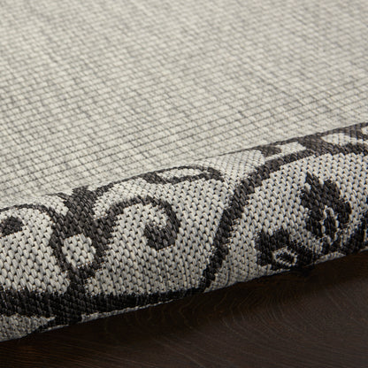 Nourison Home Country Side  Ivory Charcoal  Transitional