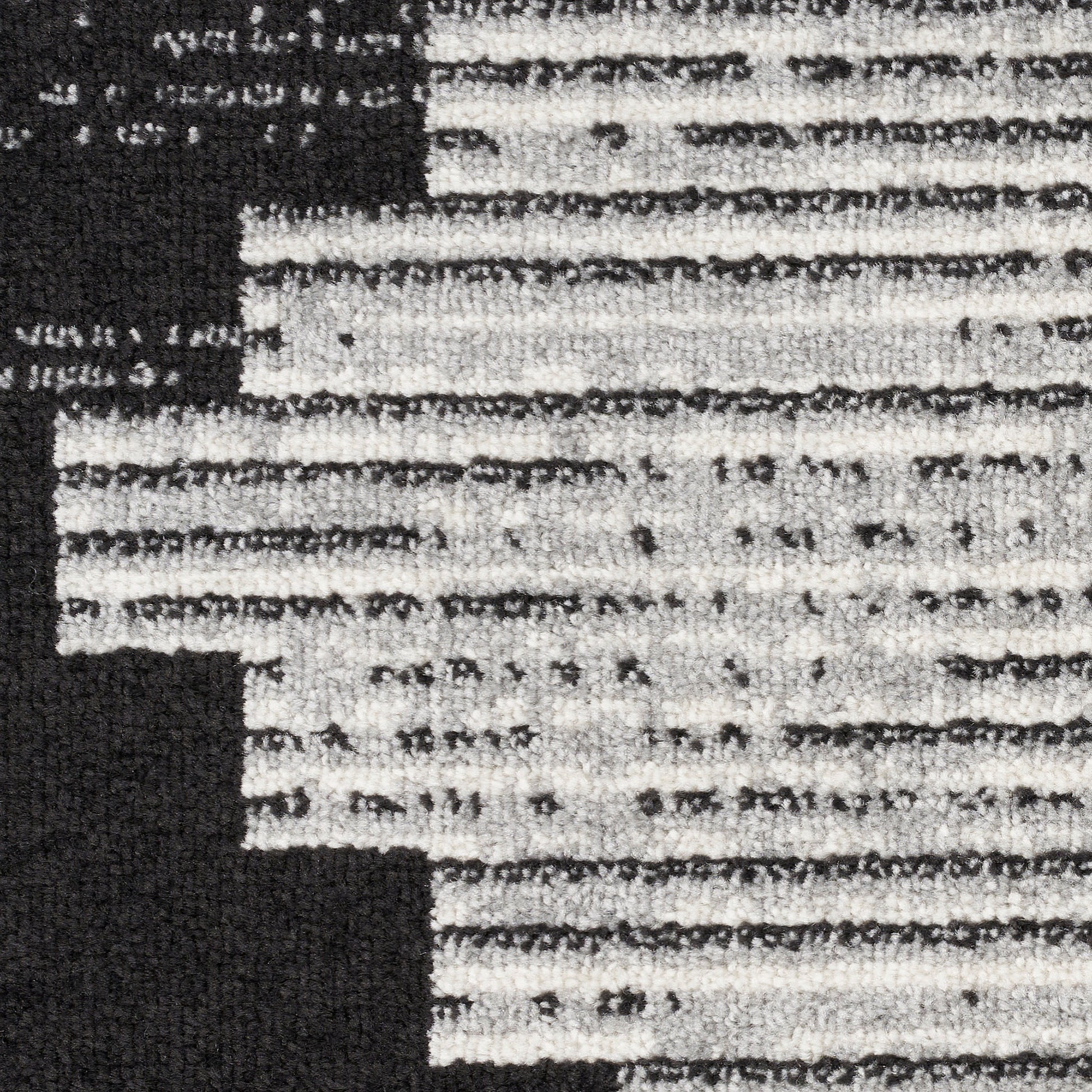 Nourison Home Modern Passion  Black Grey  Contemporary